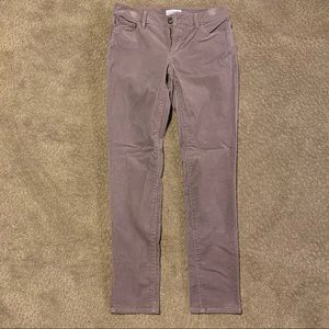 Loft Corduroy light purple pants